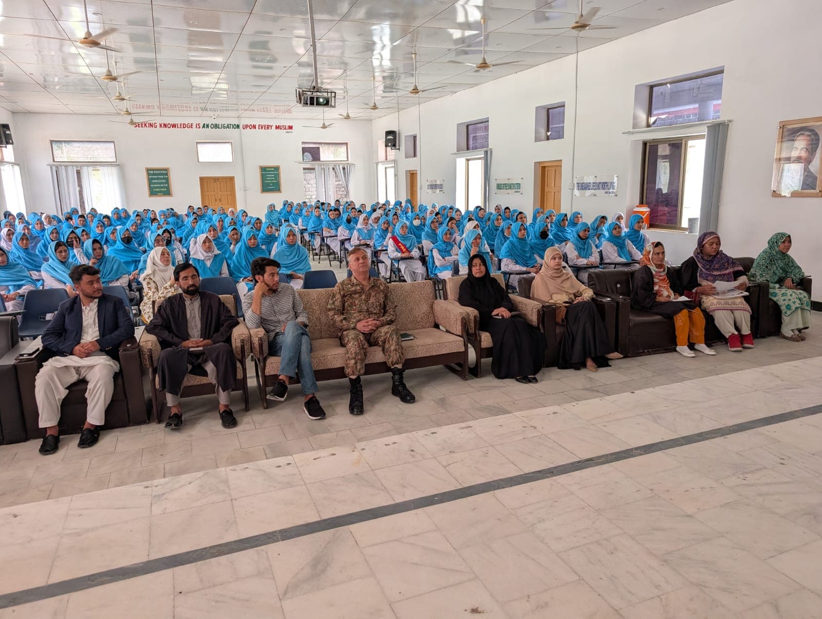 Rah-e-Noor community outreach activity